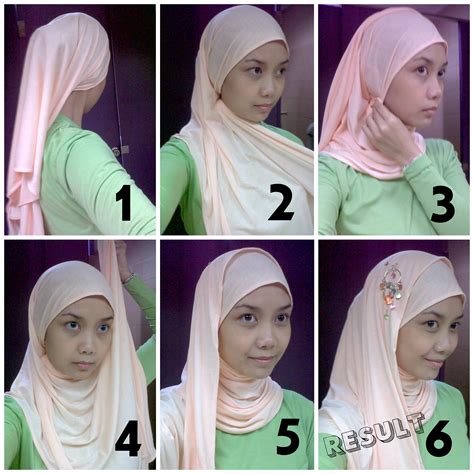 Tutorial Hijab Segi Tanpa Ciput Ninja Ragam Muslim