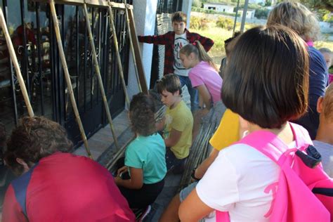 Rural excursion of the students of the school Santa María Magdalena de