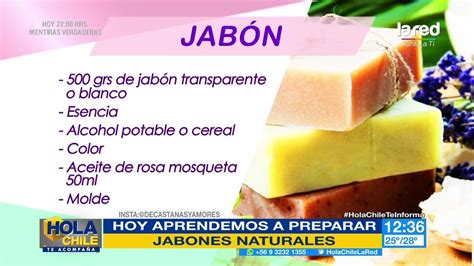 Así puedes preparar jabones naturales YouTube