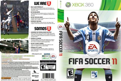 Fifa Soccer 11 Xbox 360 Game Covers Fifa Soccer 11 Dvd Ntsc Custom