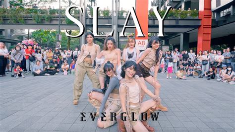 Kpop In Public One Take Everglow Slay Dance Cover By