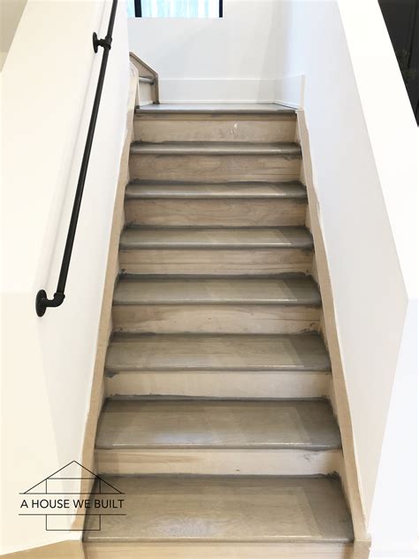 How To Stain And Paint Stairs