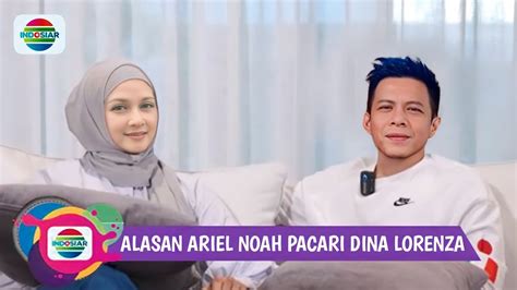 Terbongkar Ternyata Ini Alasan Ariel Noah Pacari Dina Lorenza Ini