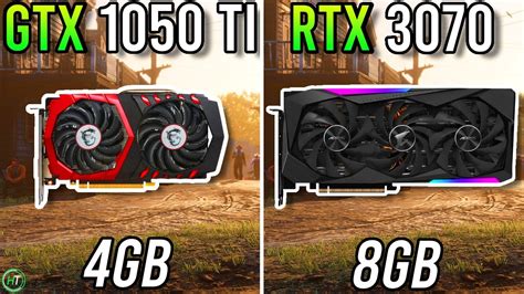 Gtx 1050 Ti Vs Rtx 3070 Tested In 2023 Youtube