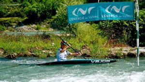 Finale coupe de France de canoë kayak au stade d eaux vives de Yenne