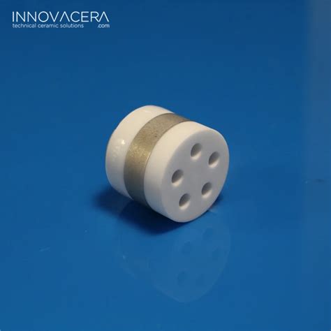 Innovacera Al O Alumina Metallized Ceramic Ring For Power Grid