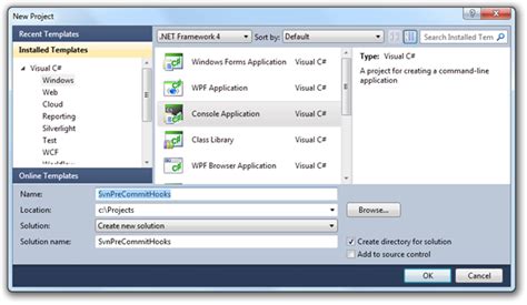 Troy Hunt: Creating Subversion pre-commit hooks in .NET