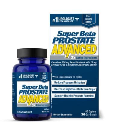 Super Beta Prostate Advanced Caplets Support Prostate Health