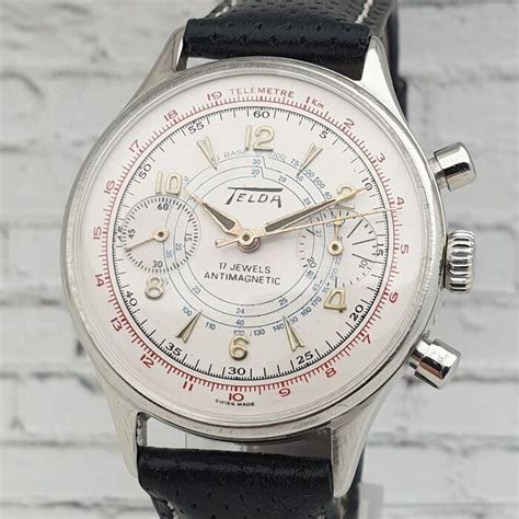 Telda Chronograph Cal Venus 188 NO RESERVE PRICE Men Catawiki