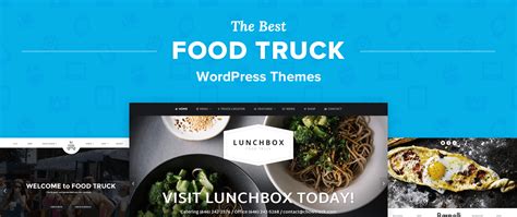 The Best Food Truck Wordpress Themes Zampoint