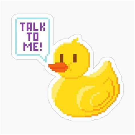 Rubber Duck Pixel Art