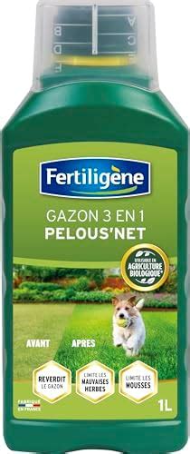 CLAIRLAND Engrais Prop Gazon 3 en 1 A diluer Pour 100 m² 1 L