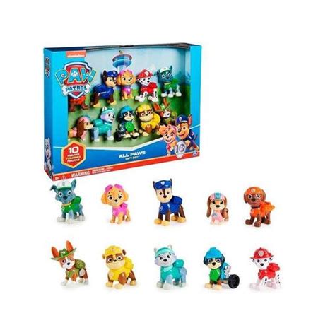 Patrulla Canina Figuras Patrulla Canina Pack De Regalo De 10