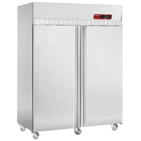 Armoire Froide Positive Inox Pro 2 Portes Pleines GN 2 1 1400 L DIAMOND