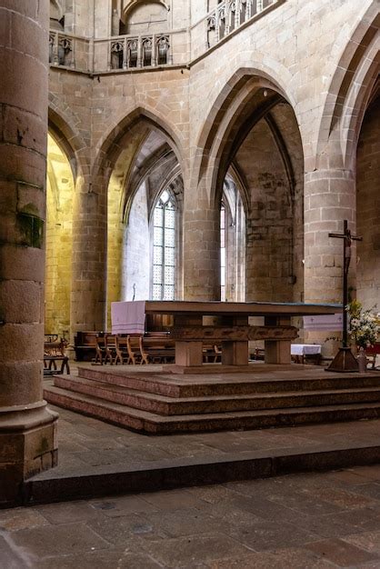 Premium Photo Interior View Of Church Of Saint Malo In Dinan