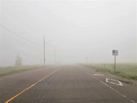 Dense Fog Advisory Issued As Near Zero Visibility Across Some Areas Of