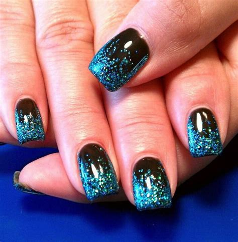 70+ Stunning Glitter Nail Designs 2017