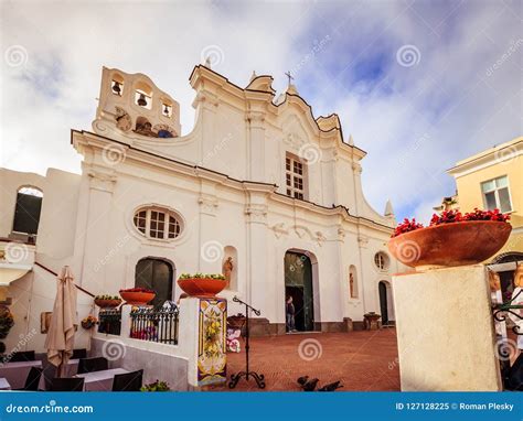 Church Of Santa Sofia On The Island Of Capri Italy Editorial Image