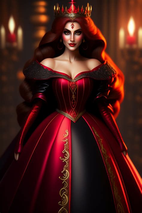 Lexica Highly Detailed Full Body Rapunzel In Black And Red Dress