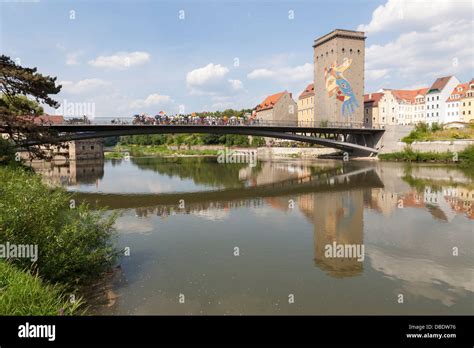 Zgorzelec with the Altstadt Bridge and Dreiradenmuehle, Zgorzelec ...