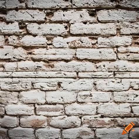 Vintage White Brick Texture On Craiyon