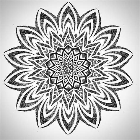 Dotwork Tattoo Mandala Geometric Mandala Tattoo Geometric Tattoo Design Geometry Tattoo