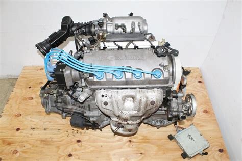 Jdm 1996 2000 Honda Civic D15b Vtec Engine 5 Speed Transmission Ex Lx Dx Motor Ebay