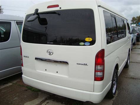 2006 Toyota Hiace Specs Engine Size 2700cm3 Fuel Type Gasoline Drive