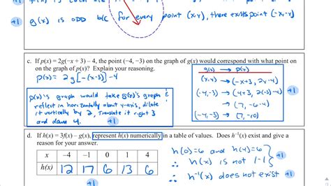 Pre Ap Precalculus Frq 11 Youtube