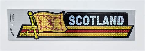 Scotland Bumper Sticker – Flag Matrix