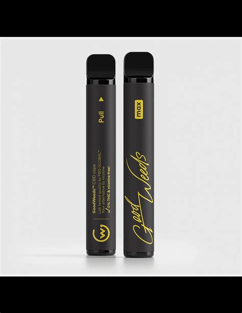 Good Weeds Premium Cbd Vape Max 1200 Caladas Choco Banana