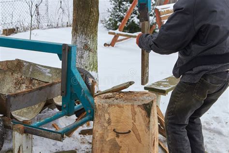 Chop Wood,improved Mechanism for Chopping Firewood in the Yard Stock ...