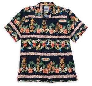 Disney Tommy Bahama Shirt for Men - Enchanted Tiki Room - Si