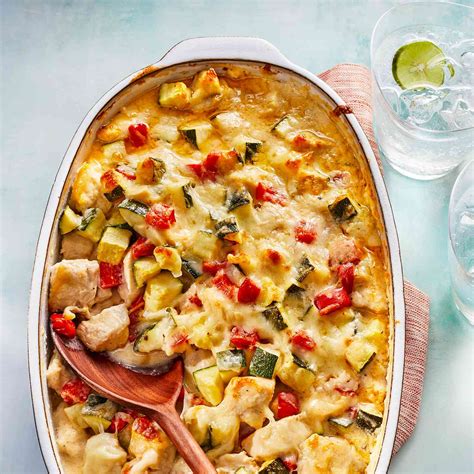 Chicken And Zucchini Casserole