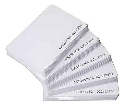 Tarjetas Pvc Proximidad Chip Rfid Khz Folio Accespro Meses Sin