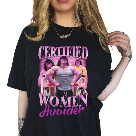 Certified Women Avoider Sam Sulek T Shirt Vintage 7715tshirt Black