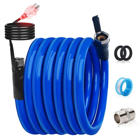 Rv Heated Water Hose 30 Ft Upgraded Rv Water Hose 45 ℉ Antifreeze