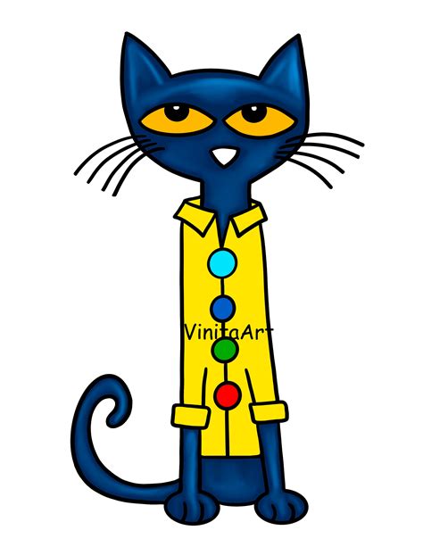 Pete The Cat Clipart Four Groovy Clipart Pete The Cat And His Four ...