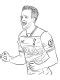 Harry Kane Coloring Pages