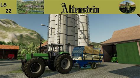 Ls Altenstein Teil Mit Dem Deutz Stroh Und G Lle Fahren