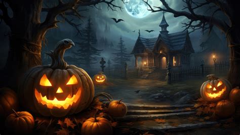 🔥 Free Download Halloween Pumpkin House 4k Wallpaper Iphone Hd Phone 3391m By Elizabethp