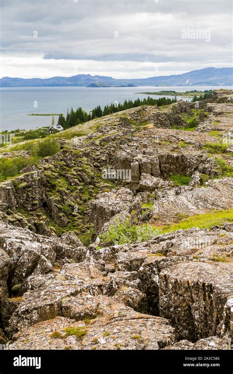 Thingvellir, Iceland - the rift between European and North American ...