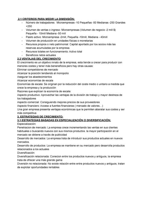 Documento sin título (10) - 2 CRITERIOS PARA MEDIR LA DIMENSIÓN: Número