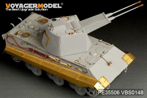 1 35 WWII German E 50 FlaKpanzer For TRUMPETER 01537