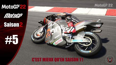 MOTO GP 22 Carrière Moto GP Saison 2 5 C est mieux qu en saison 1