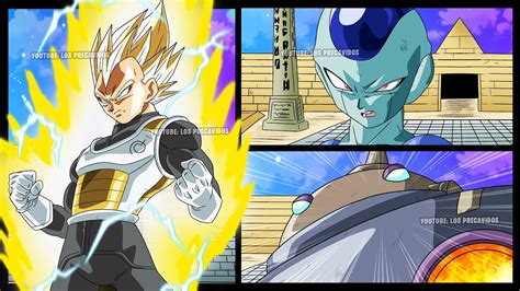 VEGETA SSJ DERROTA A FROST Y MAGETTA DRAGON BALL SUPER MANGA 11