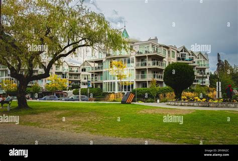 Harrison Hot Springs Bc Kanada 25 September 2023 Das Dorf