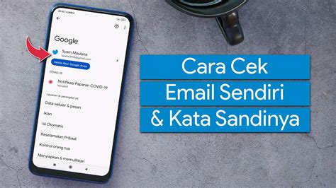 Cara Melihat Alamat Email Sendiri Dan Kata Sandinya YouTube