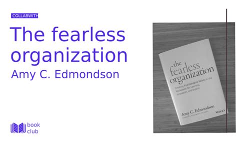 BOOK OF THE MONTH The Fearless Organization From Amy C Edmondson