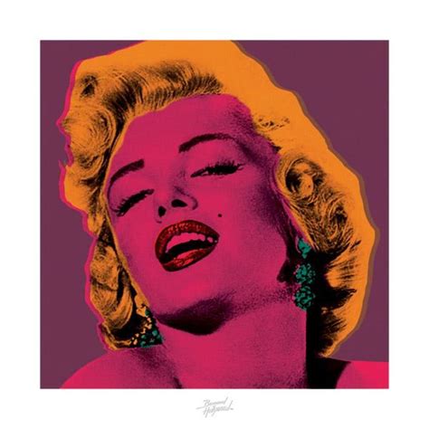 Marilyn Monroe Pop Art Bernard Of Hollywood Beauty Icon Poster 15